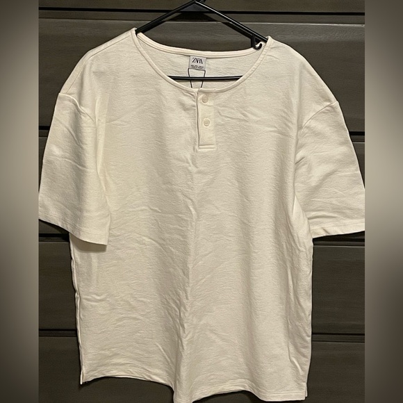 Zara Shirts Zara Henley Shirt Poshmark